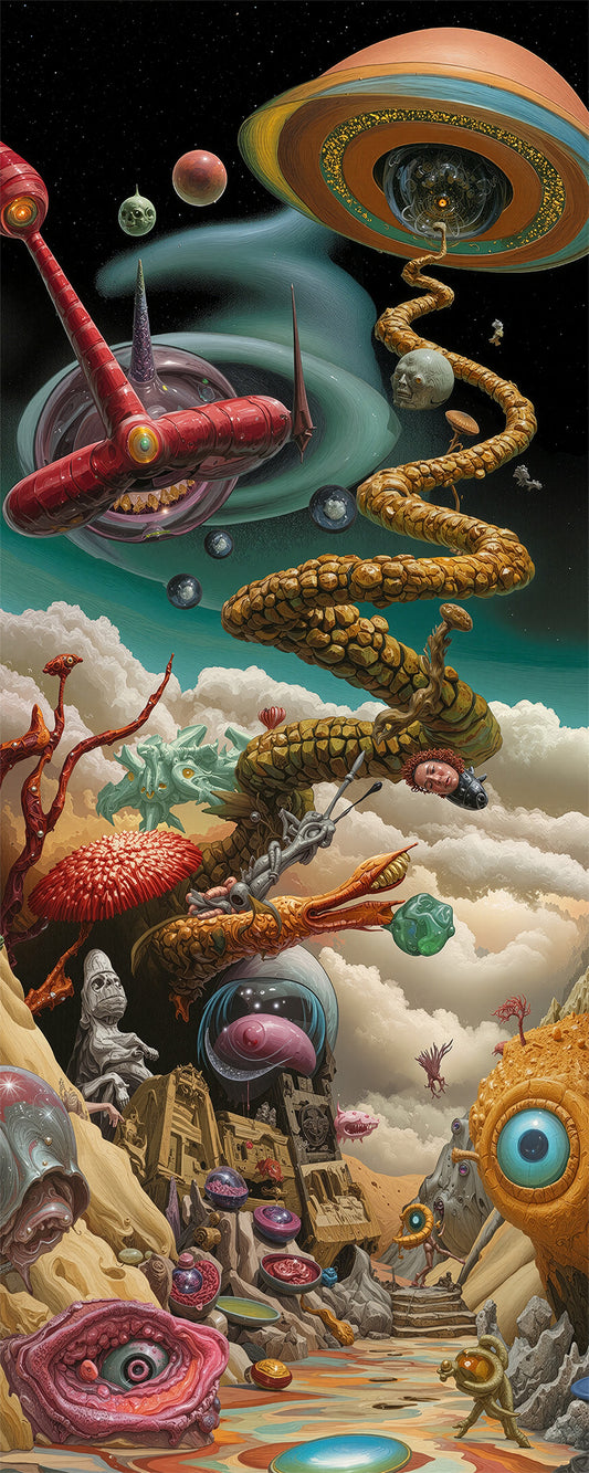 Algorithm of the Ancients - Canvas Print