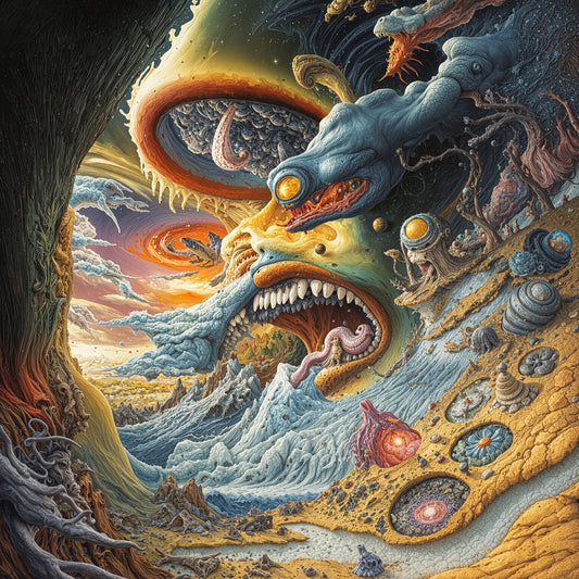 Chorus of the Null - Canvas Print