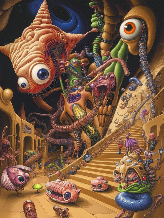 Chthonic Pilgrimage - Satin Poster