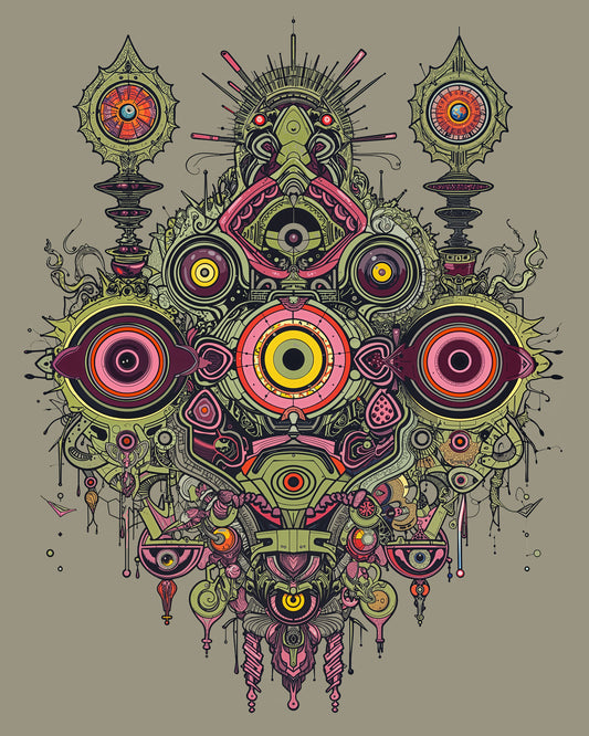 Circuit of the All-Seeing - Long Body Urban Tee (Unisex)