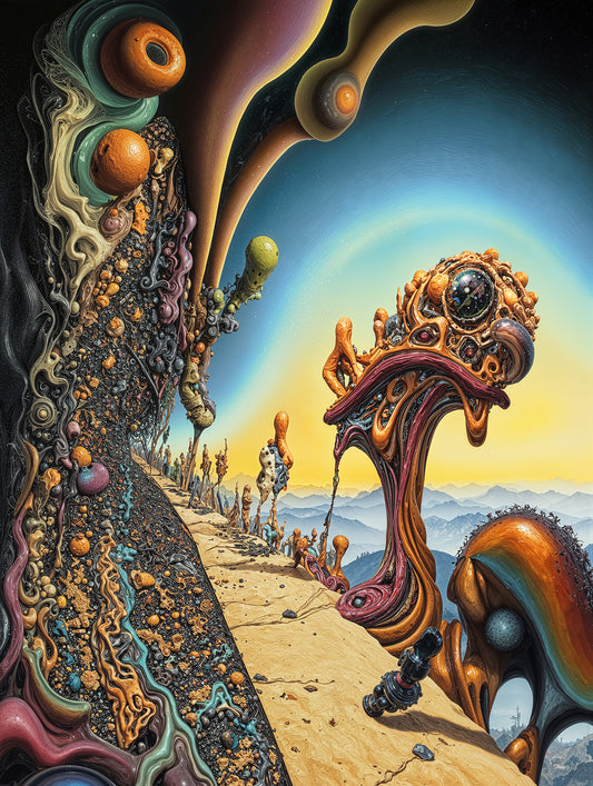 Echo Ridge Canticle - Framed Art Print