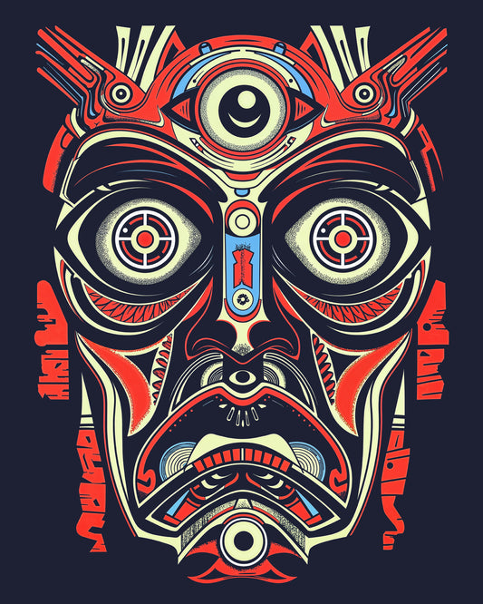 Crimson Totem of Revelation - Long Sleeve Jersey Tee (Unisex)