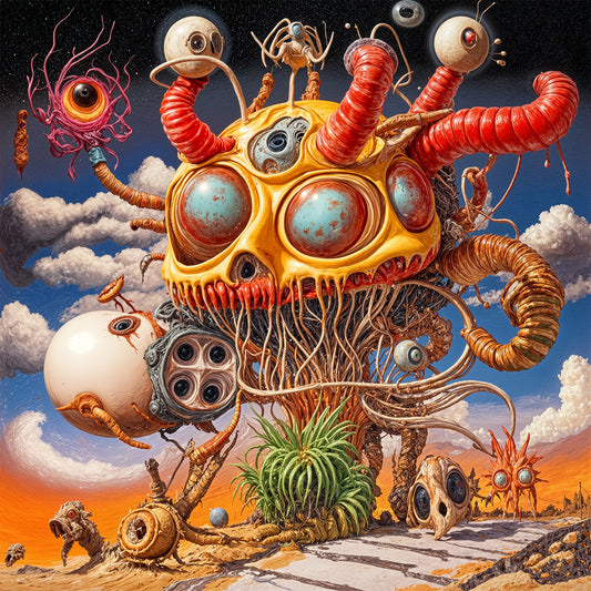 Mycelial Skyforge - Art Poster