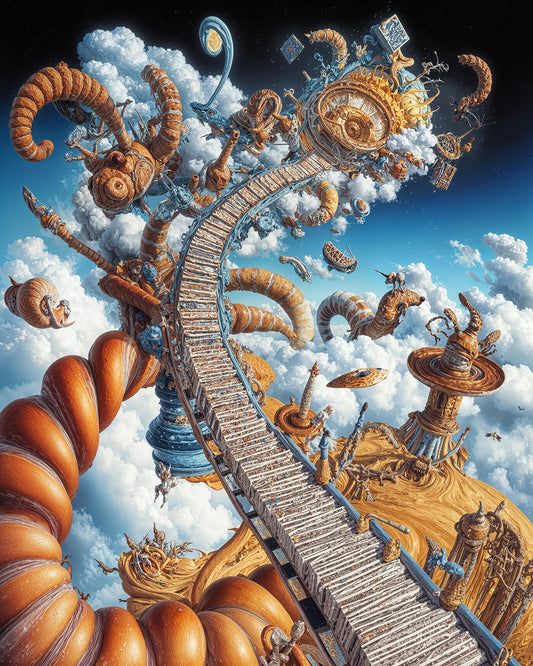 Nimbusward Pilgrim Trail - Rolled Poster