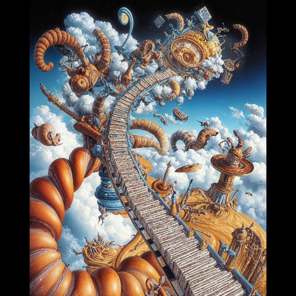 Nimbusward Pilgrim Trail - Rolled Poster