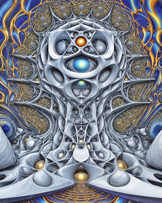 Pillar of the Radiant Veil - Minky Blanket