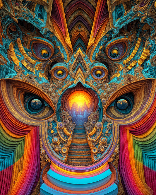 Sanctum of the Ascendant Flame - Arctic Fleece Blanket