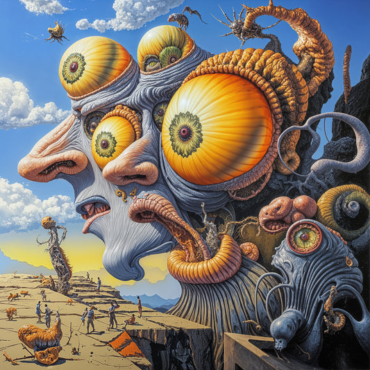 Sentinel Shard Confluence - Framed Art Print