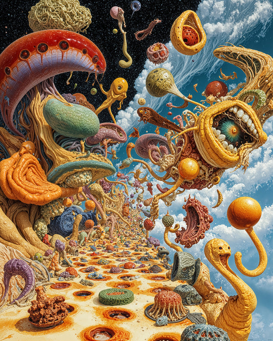 Sporestorm Cartography - Matte Finish Poster