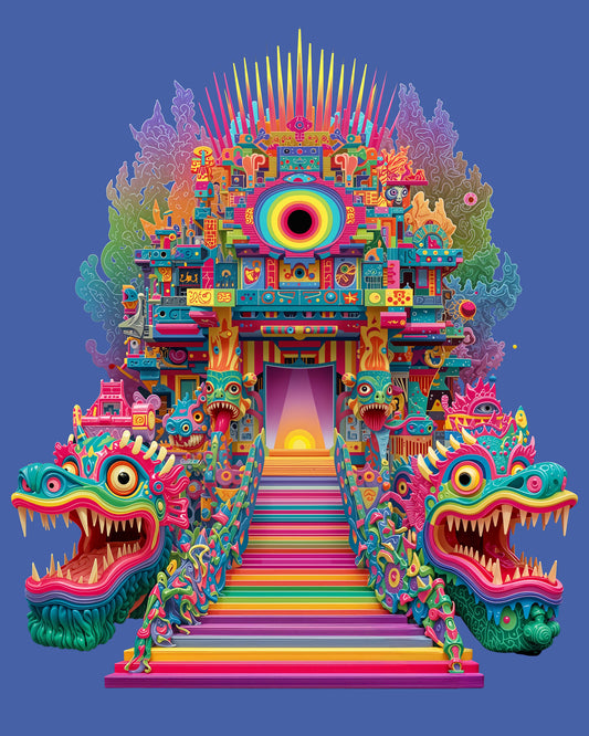 Temple of the Infinite Ascent - Women's Racerback Tank