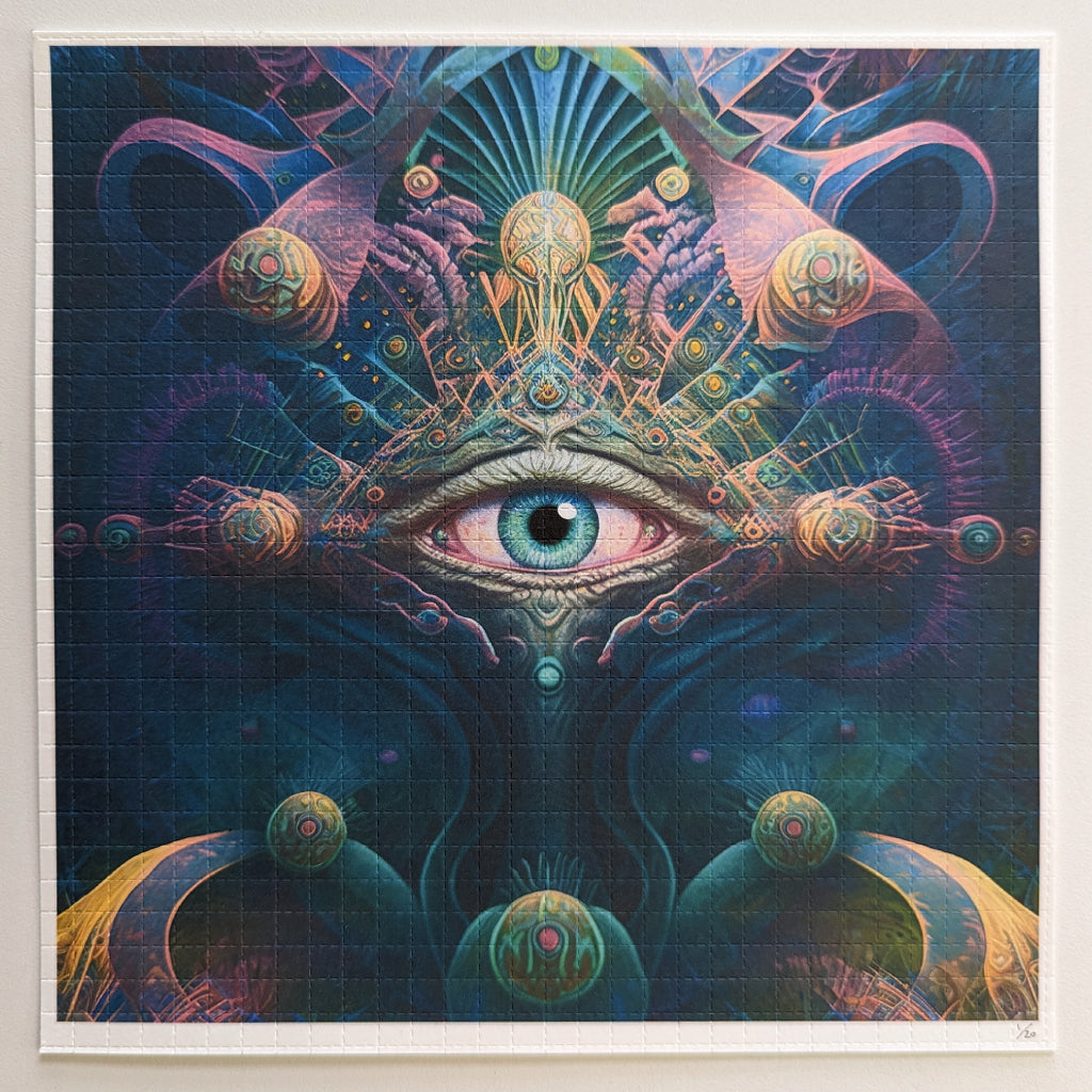 Tryptamine Awakening - blotter art