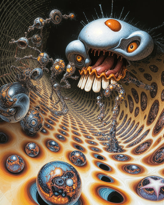 Vorpal Mosaic Chant - Art Poster