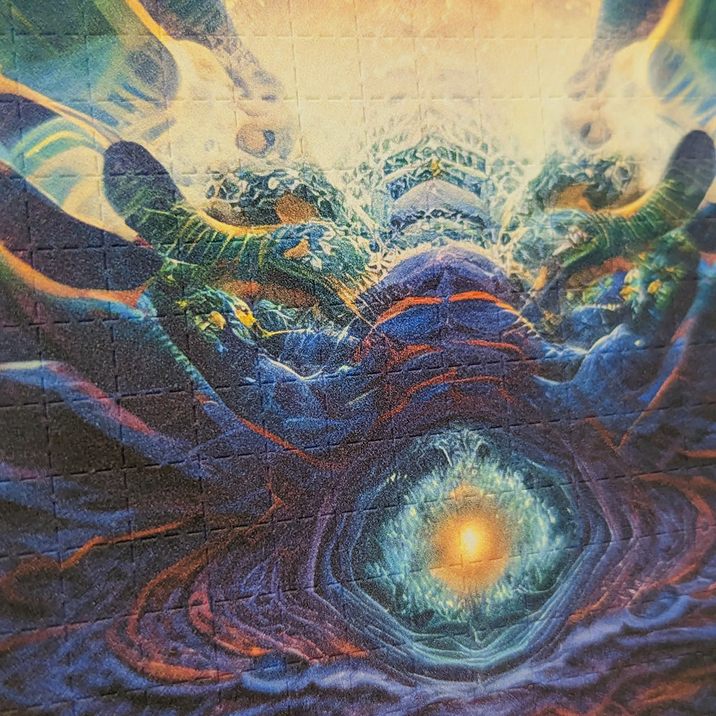 Dimensional Fusion - blotter art