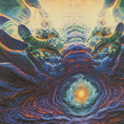Dimensional Fusion - blotter art