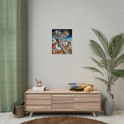 Nimbusward Pilgrim Trail - Rolled Poster