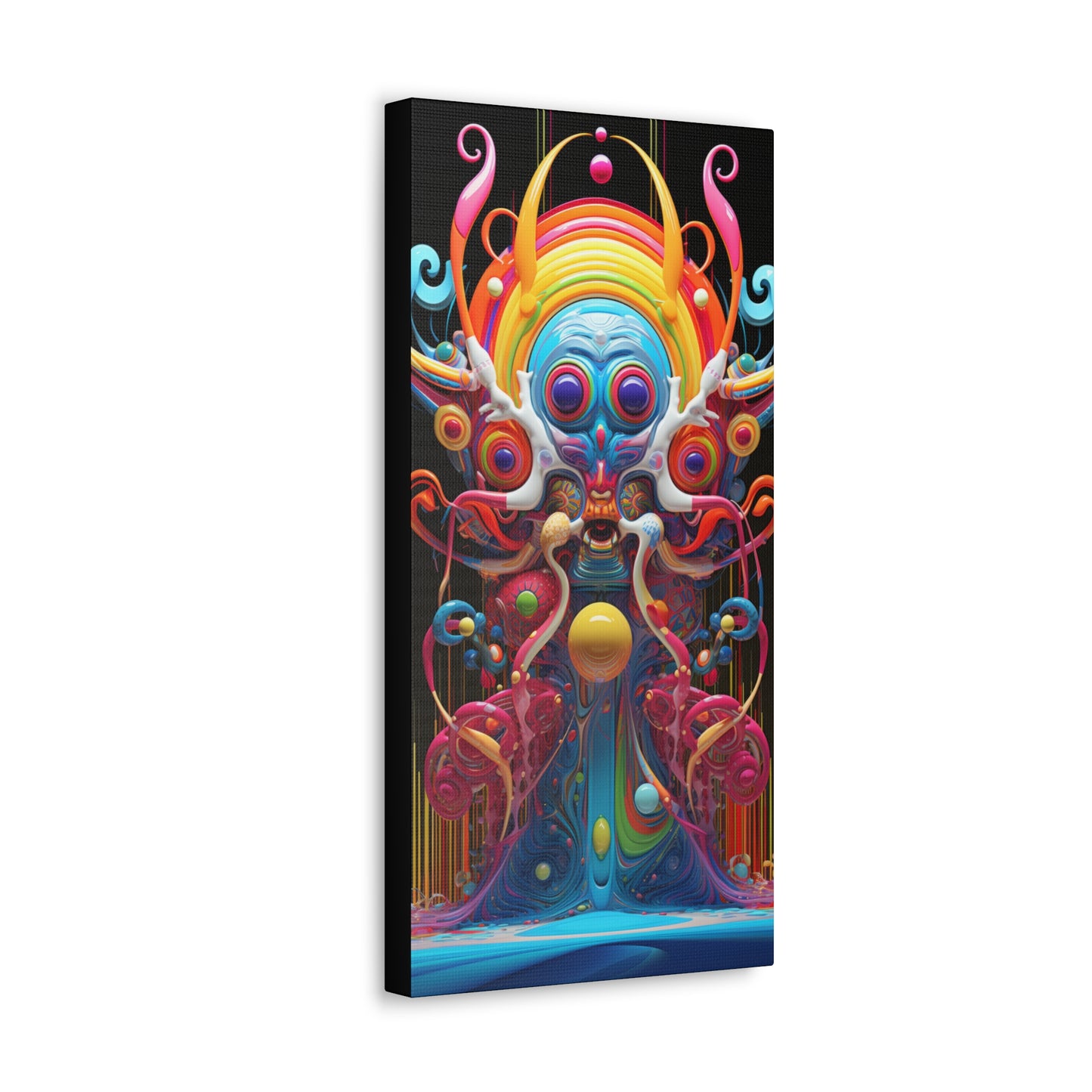 Cosmic Fusion Rave - canvas print