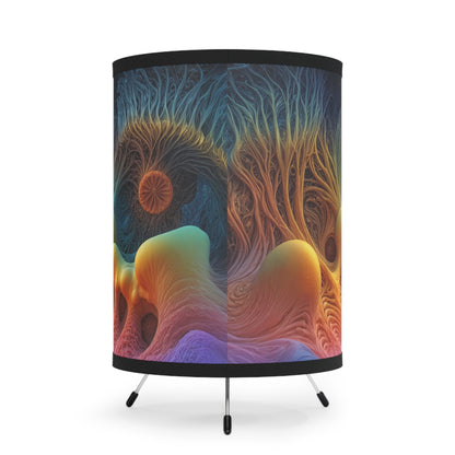 Celestial Grove of Lumina - Tripod Lamp