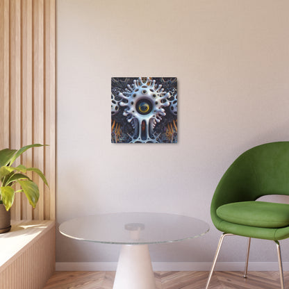 Ouroboric Iris Eruption - Metal Print