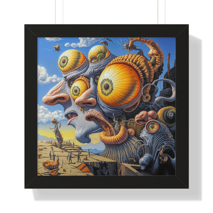Sentinel Shard Confluence - Framed Art Print