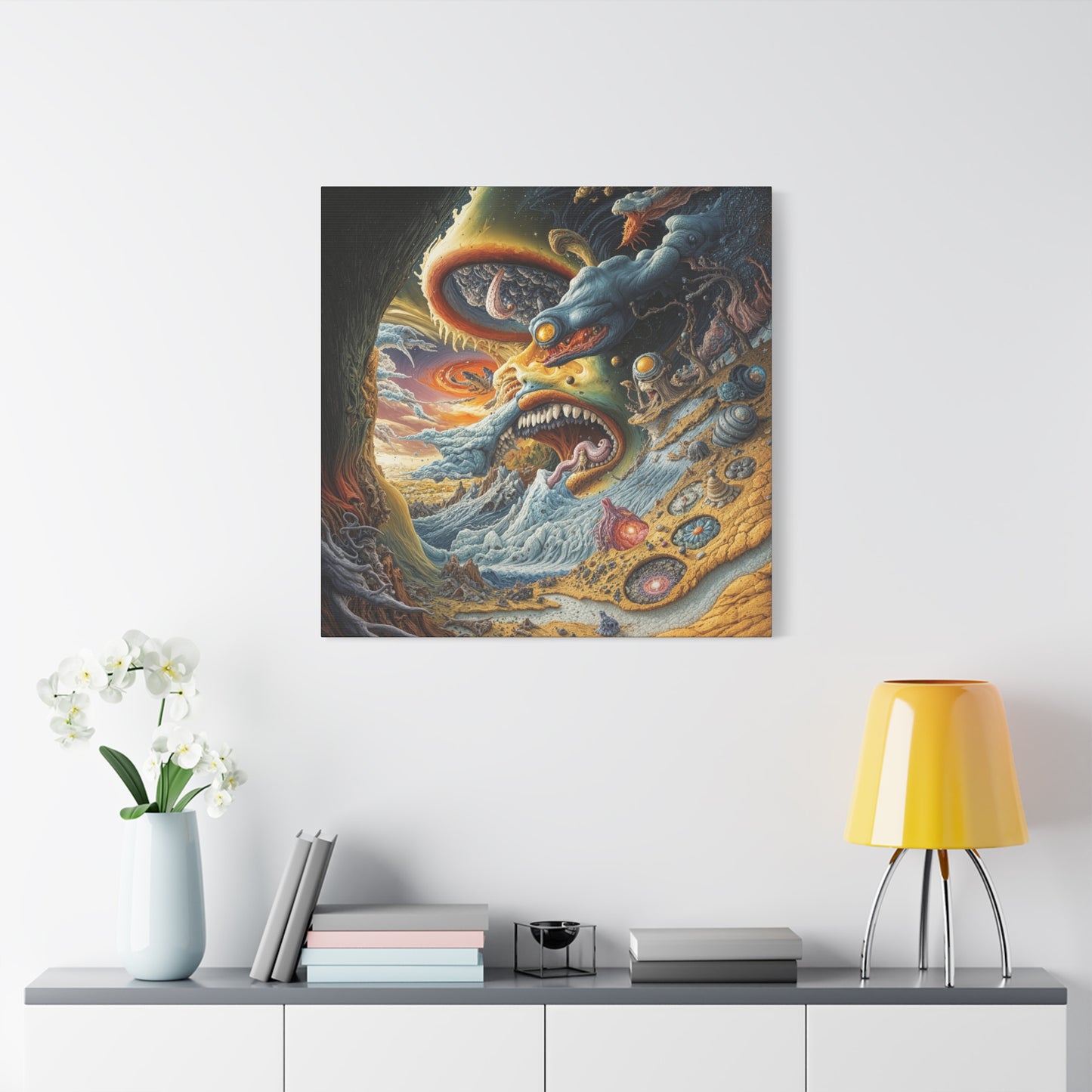 Chorus of the Null - Canvas Print