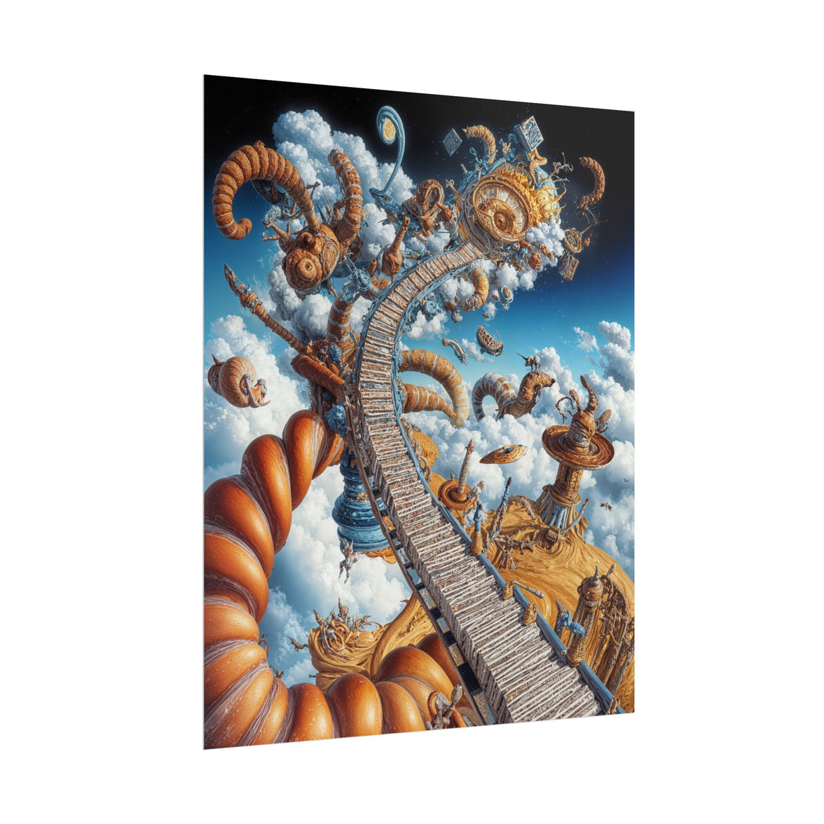 Nimbusward Pilgrim Trail - Rolled Poster
