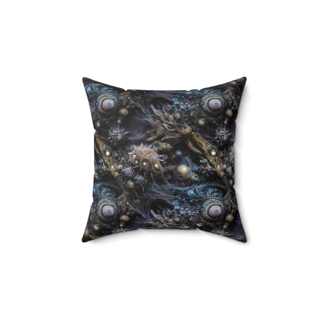Nebulous Weave of Secrets - Pillow (Faux Suede)