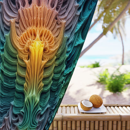 Luminescent Veil of Harmony - Window Curtains