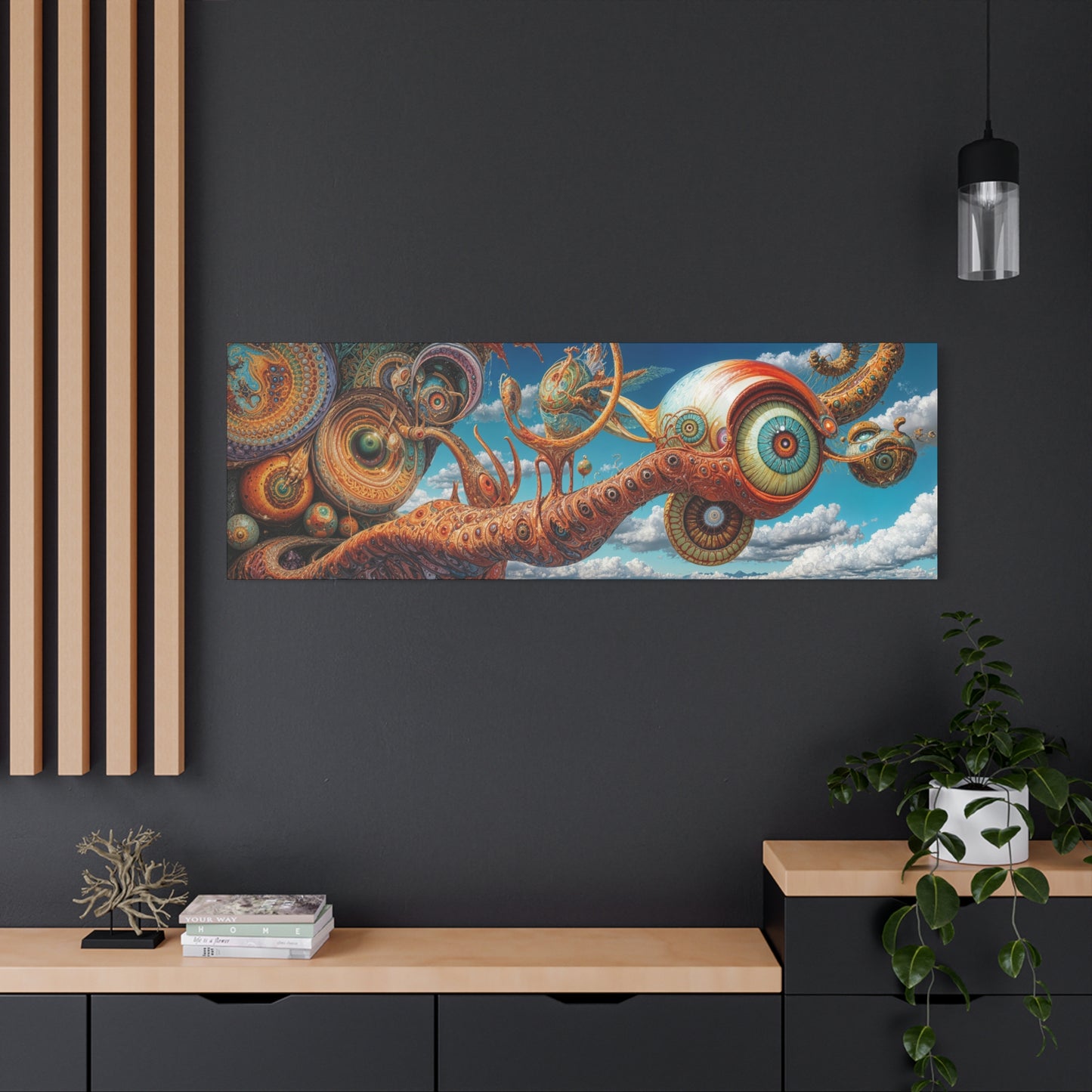 Liminal Aperture Canticle - Canvas Print