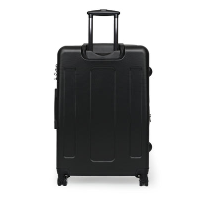 Crimson Labyrinth of Echoes - Large Suitcase