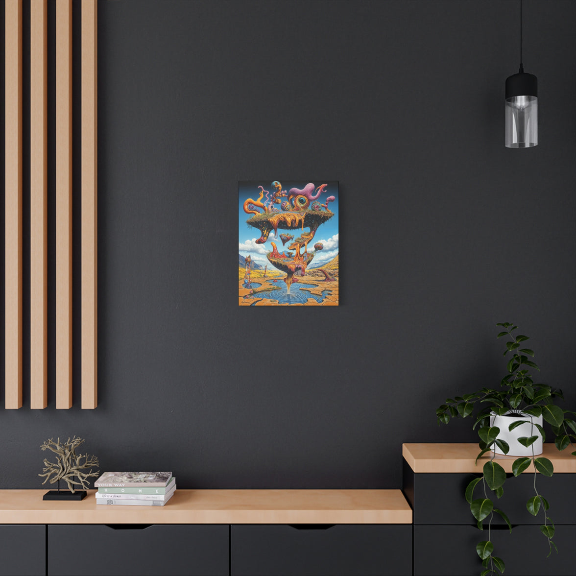 Mnemonic Cascade - Canvas Print