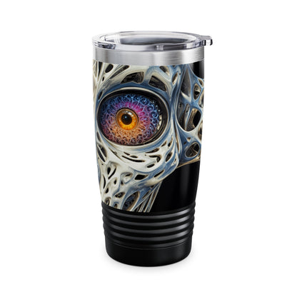 Luminous Gaze of Twisted Realms - Stainless Steel Tumbler