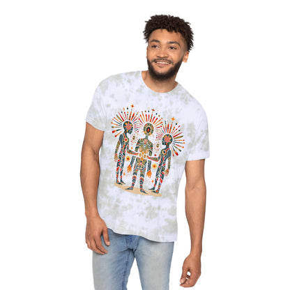 Trinity of Light - Tie-Dyed T-Shirt (Unisex)