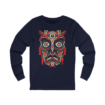 Crimson Totem of Revelation - Long Sleeve Jersey Tee (Unisex)