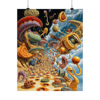 Sporestorm Cartography - Matte Finish Poster