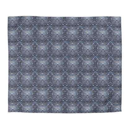 Ethereal Labyrinth of Frosted Echoes - Duvet Cover