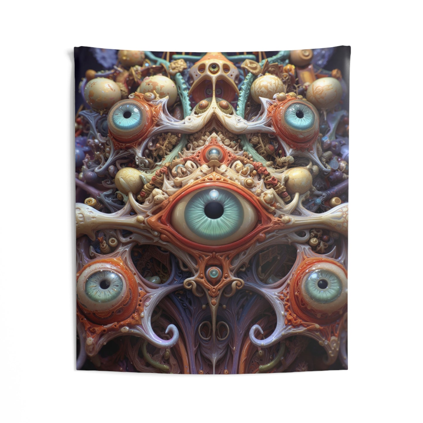 Spectral Orb Communion - Wall Tapestry