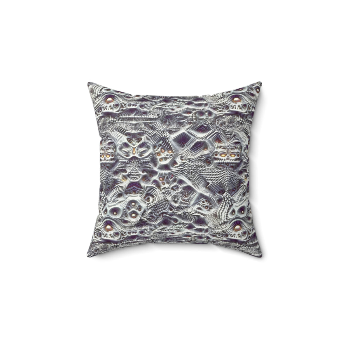 Mystic Tapestry of Echoes - Pillow (Faux Suede)