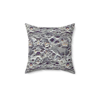 Mystic Tapestry of Echoes - Pillow (Faux Suede)