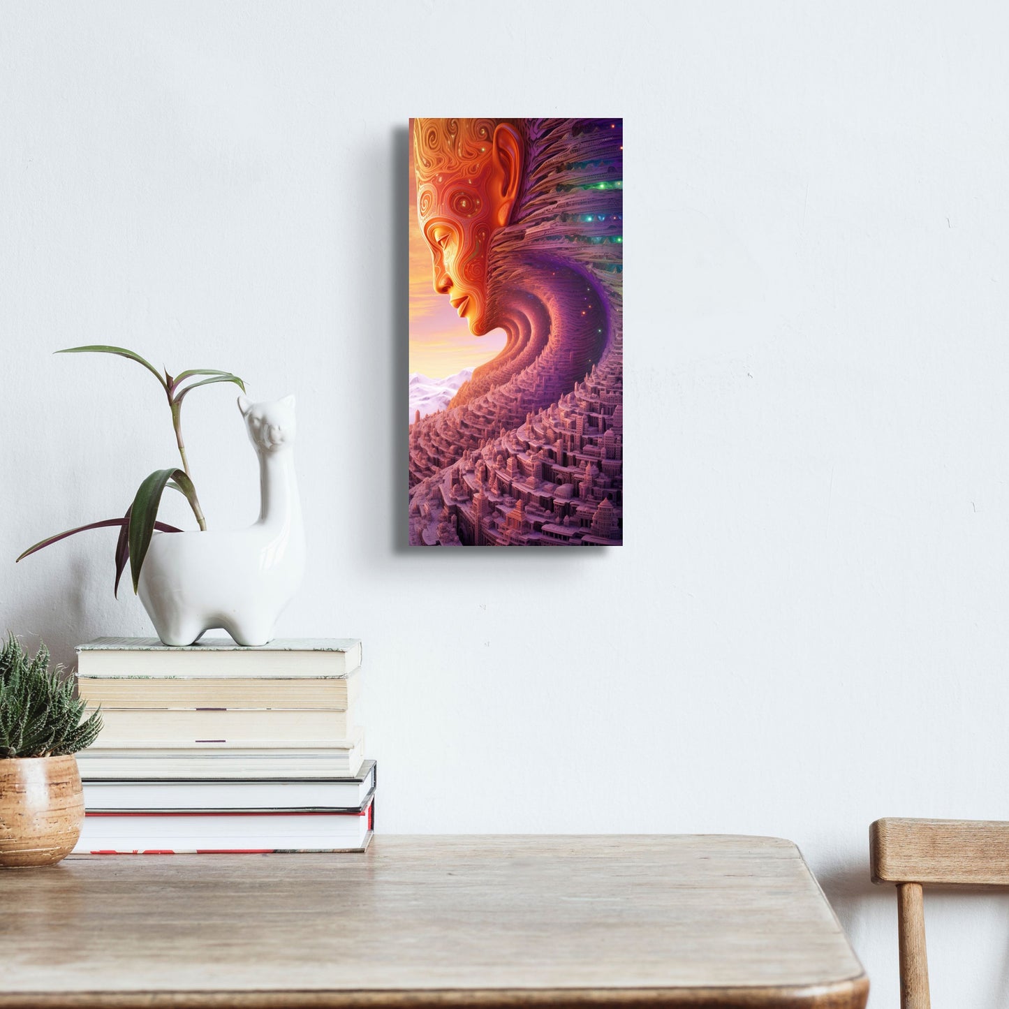 Ancient Celestial Labyrinth - canvas print