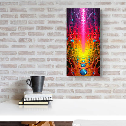 Chromatic Chasm - canvas print