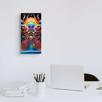 Cosmic Fusion Rave - canvas print