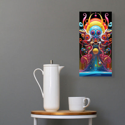 Cosmic Fusion Rave - canvas print