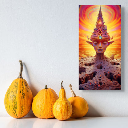 Dimensional Guardian - canvas print