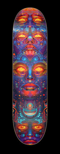 Eyes of the Oracle - Skate Deck