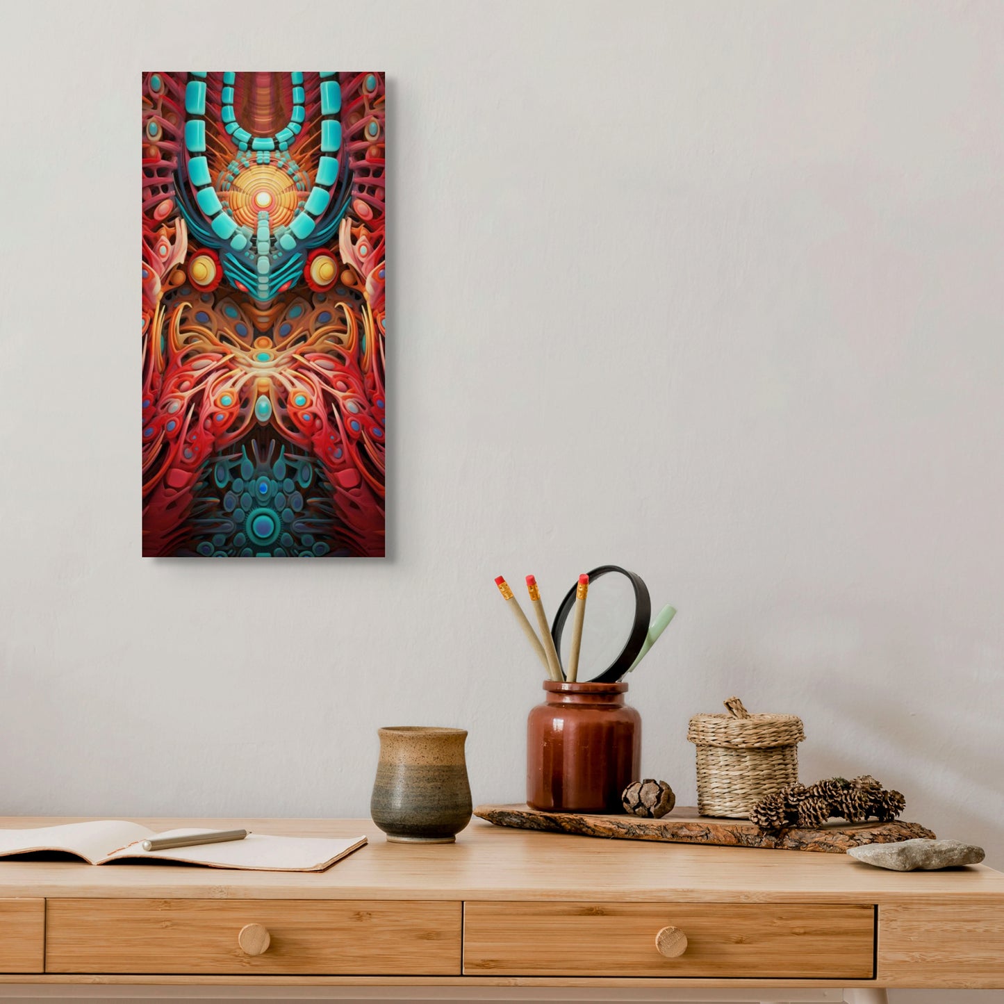 Fractal Sentience - canvas print