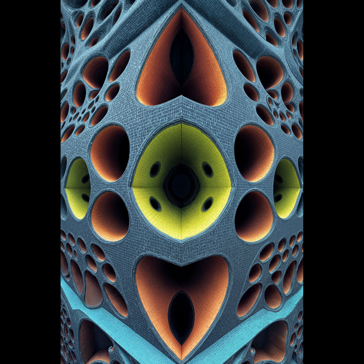 Celestial Echoes of Resonance - Area Rug