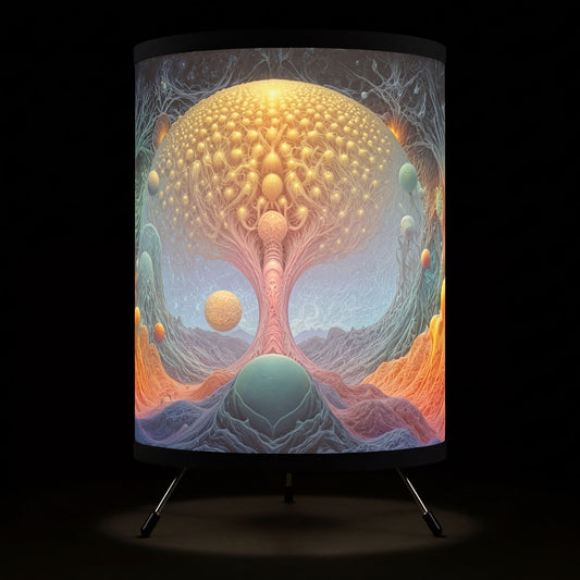 Celestial Grove of Lumina - Tripod Lamp