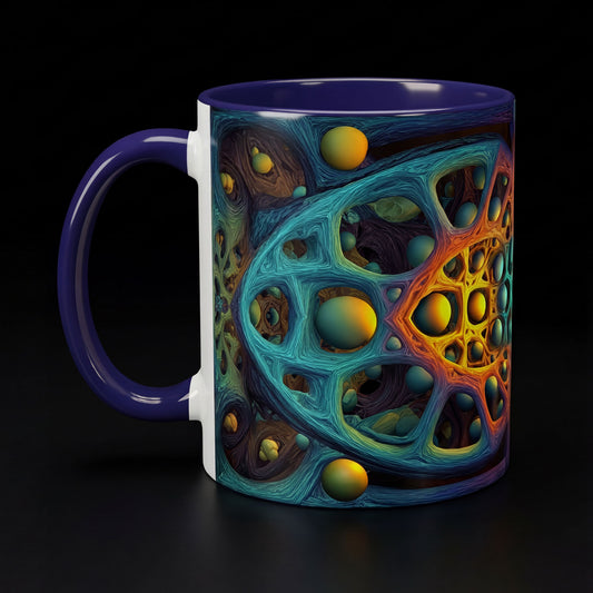 Celestial Web of Ethersphere - Coffee Mug