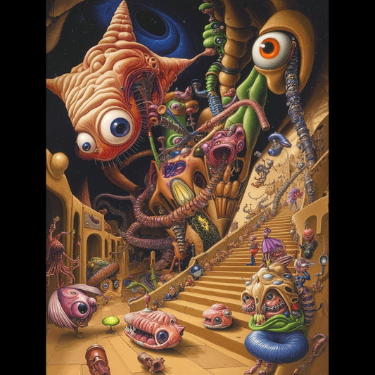 Chthonic Pilgrimage - Satin Poster