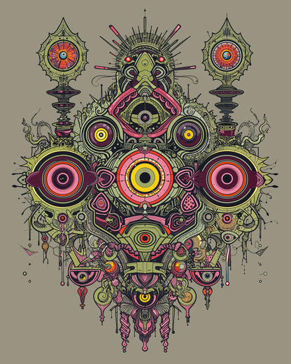 Circuit of the All-Seeing - Long Body Urban Tee (Unisex)